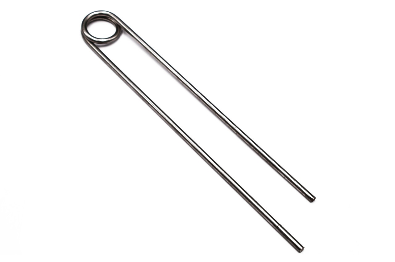 Piquet De Terre Lisse En Acier Cuivré - L: 2,00 M - D: 19 Mm-3/4