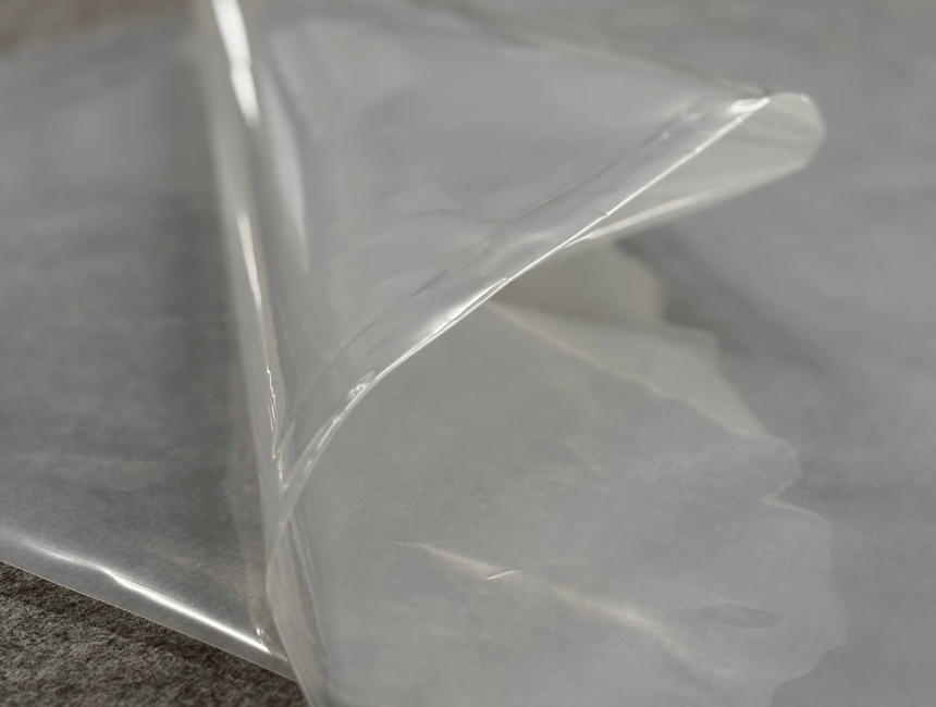 Bâche Pour Serre Outsunny 6x10m Transparente - Film Plastique 150g/m² UV Résistant Et Imperméable
